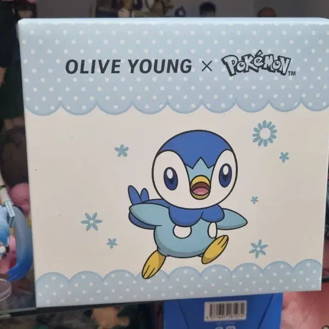 [BUNJANG] Sealed Pokemon Porygon Pouch Sophie Collaboration with Olive Young / 미개봉 올리브영 포켓몬 펭도리 파우치 소피 콜라보
