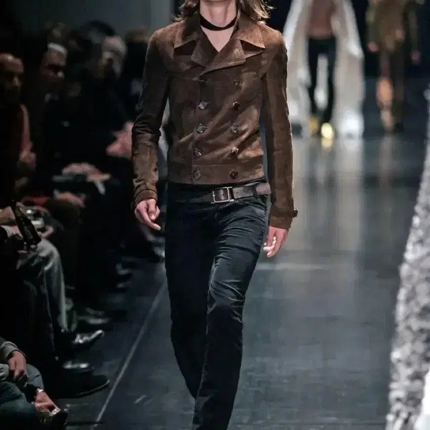 [BUNJANG] Dior Homme Hedi Slimane 05FW Velour Pants / 디올옴므/ 애디슬리먼 기 05fw 벨루어 팬츠 / 29