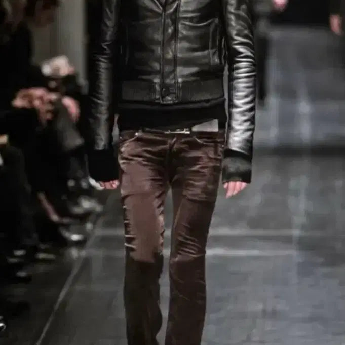 [BUNJANG] Dior Homme Hedi Slimane 05FW Velour Pants / 디올옴므/ 애디슬리먼 기 05fw 벨루어 팬츠 / 29