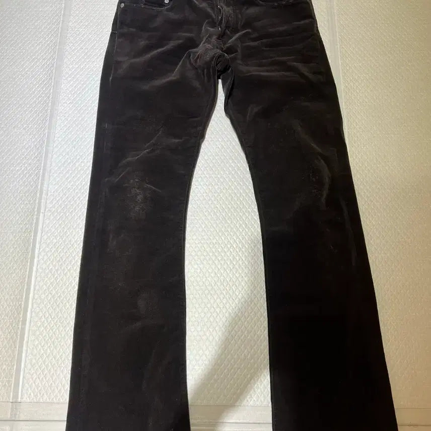 [BUNJANG] Dior Homme Hedi Slimane 05FW Velour Pants / 디올옴므/ 애디슬리먼 기 05fw 벨루어 팬츠 / 29