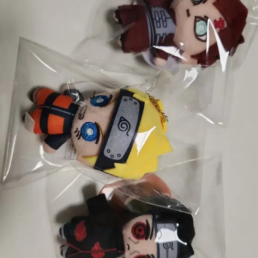 [BUNJANG] Naruto Shippuden Ball Chain Plush (Naruto, Gaara, Itachi) / 나루토 질풍전 볼체인 누이 (나루토 가아라 이타치)