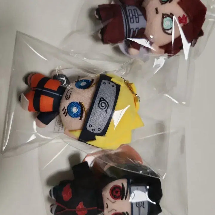 [BUNJANG] Naruto Shippuden Ball Chain Plush (Naruto, Gaara, Itachi) / 나루토 질풍전 볼체인 누이 (나루토 가아라 이타치)