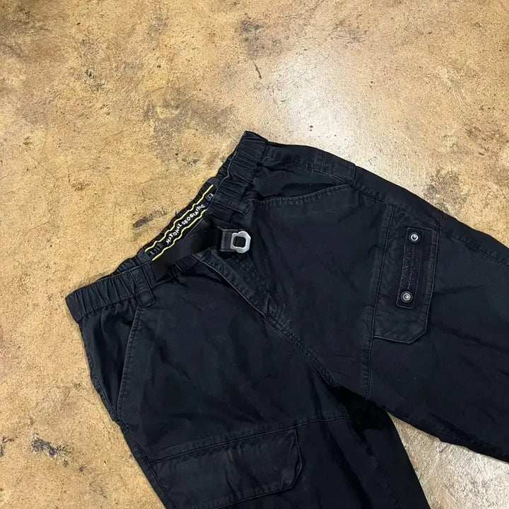 [BUNJANG] National Geographic Black Cargo Pants / [정품/76] 내셔널지오그래픽 블랙 카고 바지