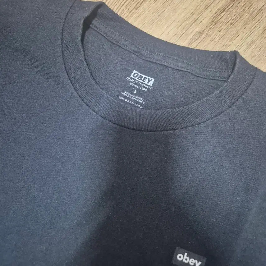 [BUNJANG] OBEY Orange Printing T-shirt L / 오베이 오렌지 프린팅 티셔츠 L