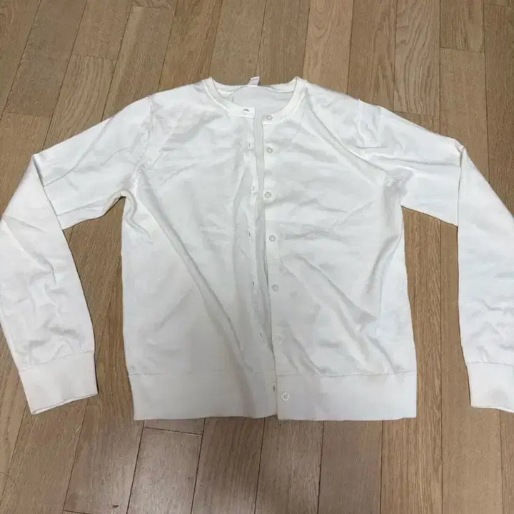 [BUNJANG] Uniqlo Cardigan Ivory M / 유니클로 가디건 새상품