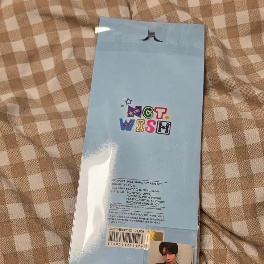 [BUNJANG] NCT WISH Color Mini Frame Keyring Sealed / 엔시티 위시 컬러 미니 프레임 키링 미개봉