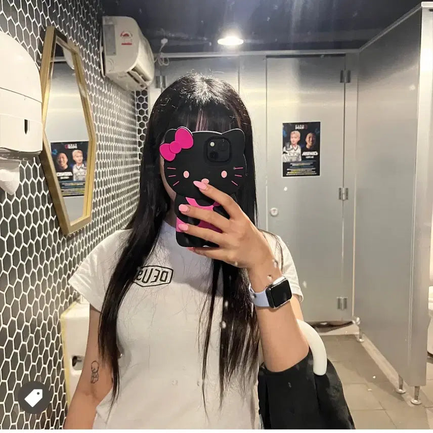 [BUNJANG] Deus Ex Machina Kids White T-Shirt Size 9 / 데우스 엑스 마키나 화이트 티셔츠 키즈9