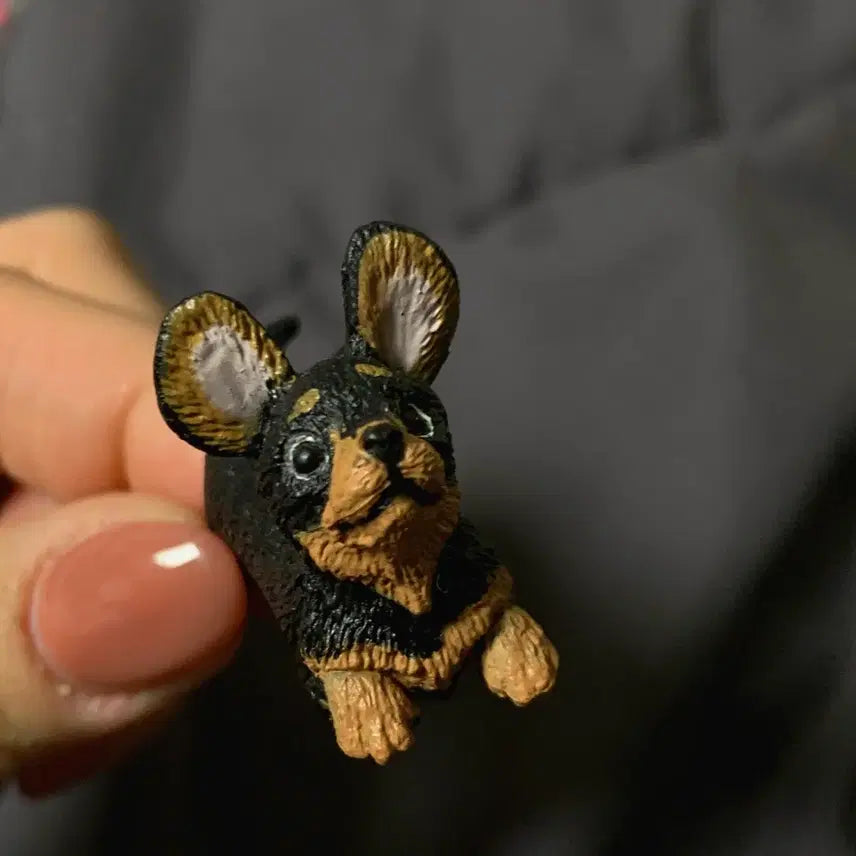 [BUNJANG] Re-Ment Dachshund Dog Figure Vintage Japan / 일본 고전 빈티지 리멘트 랜덤 닥스훈트 강아지 피규어