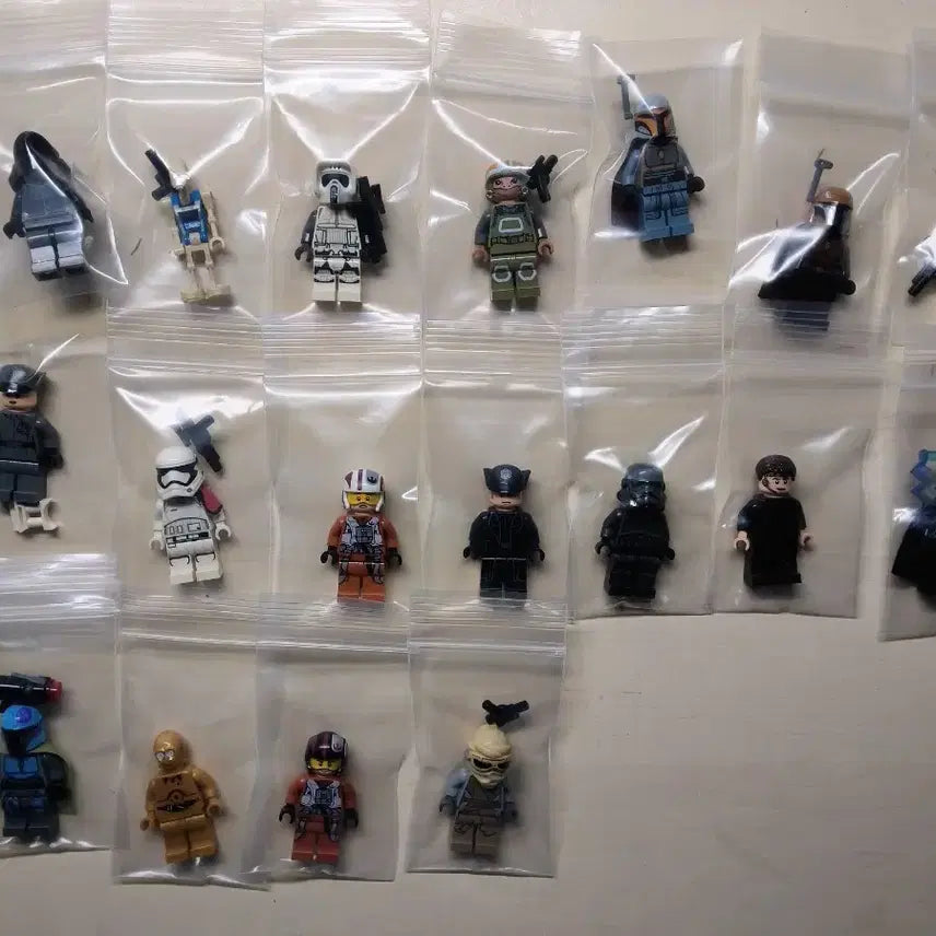 [BUNJANG] LEGO Star Wars Minifigure Bundle Set (16 pcs) / 레고 스타워즈 미니피규어 일괄