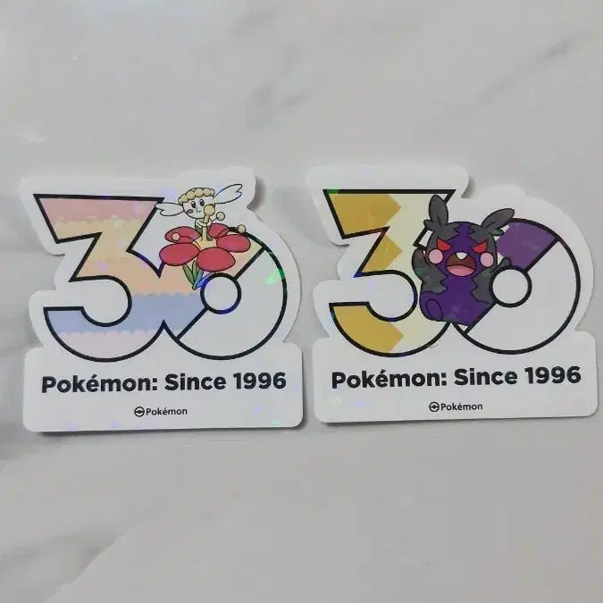 [BUNJANG] Pokemon 30th Anniversary Flabebe Morpeko Sticker Bundle / 포켓몬 30주년 기념 스티커 플라베베 모르페코