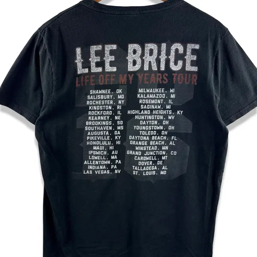 [BUNJANG] Lee Bryce 2016 Tour T-Shirt / 리 브라이스 2016투어 티셔츠3293