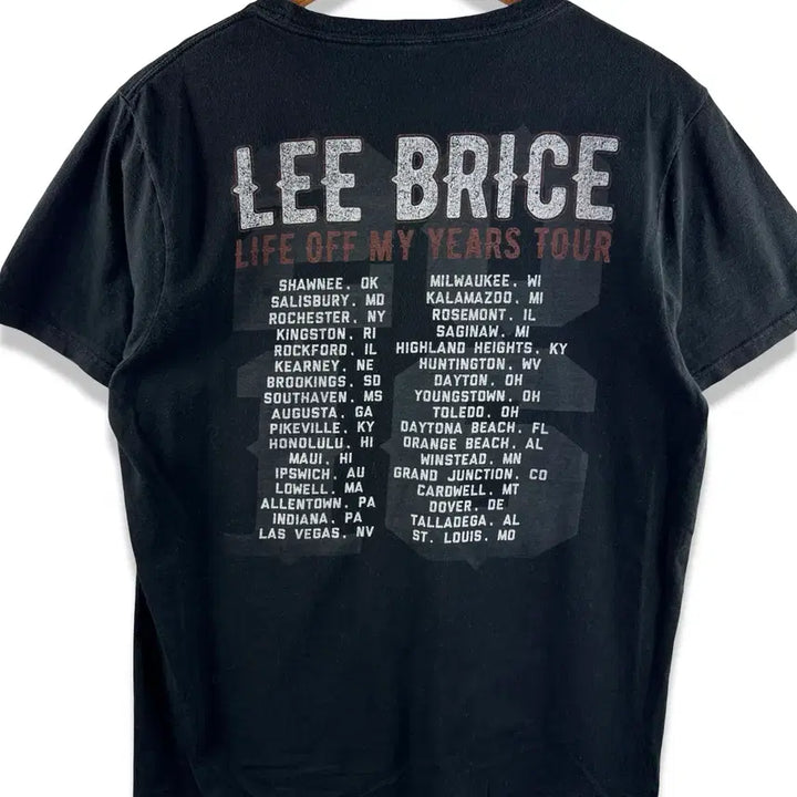 [BUNJANG] Lee Bryce 2016 Tour T-Shirt / 리 브라이스 2016투어 티셔츠3293