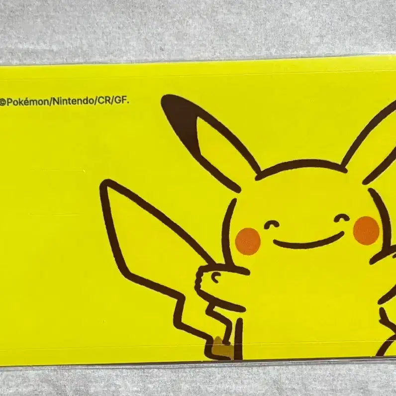 [BUNJANG] Pokemon Card Sticker (Sealed) / 포켓몬 피카츄 카드 스티커