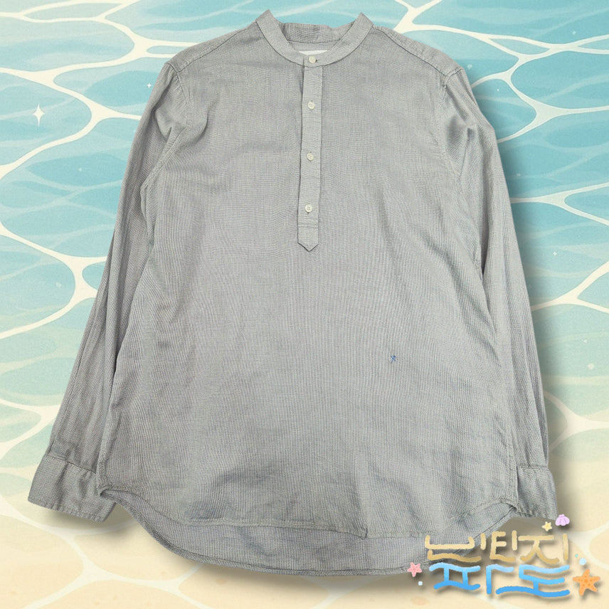 [BUNJANG] 110 Series Henley Neck Shirt / 110 시리즈 헨리넥 셔츠