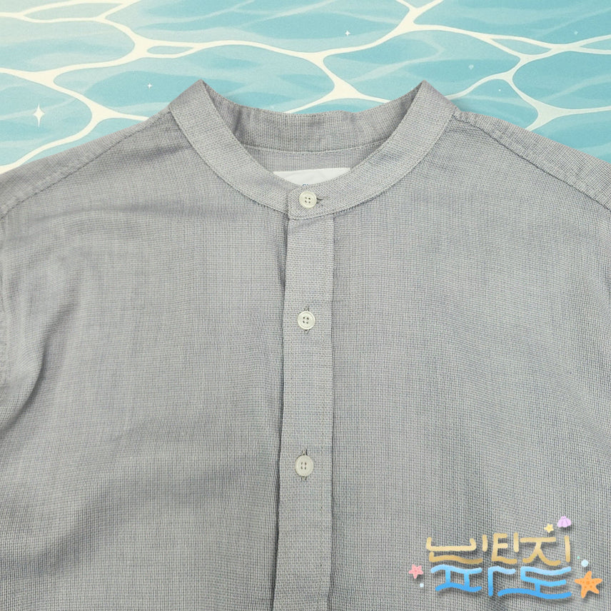 [BUNJANG] 110 Series Henley Neck Shirt / 110 시리즈 헨리넥 셔츠