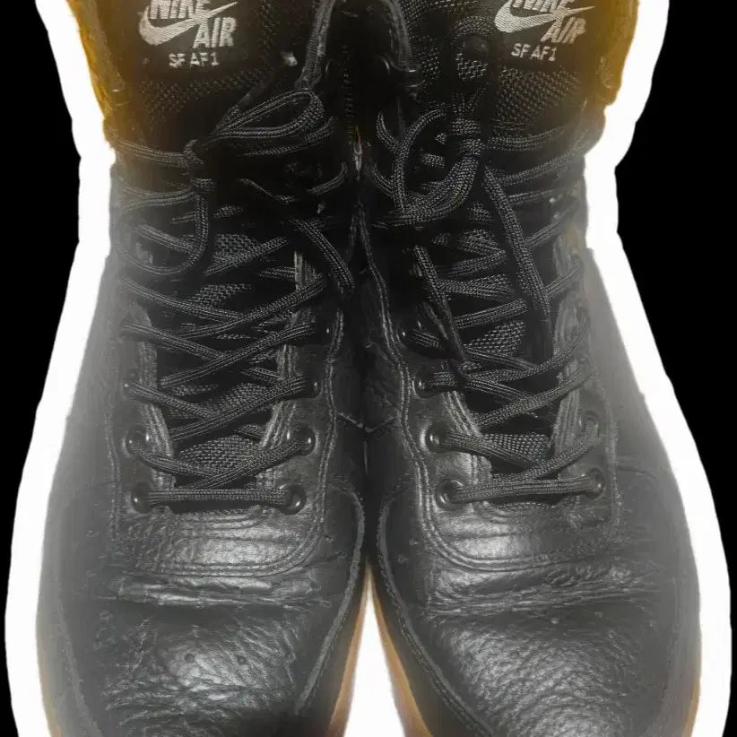 [BUNJANG] Nike SF Air Force 1 Mid Black Gumsole / 나이키 SF 에어포스1 미드 블랙 검솔