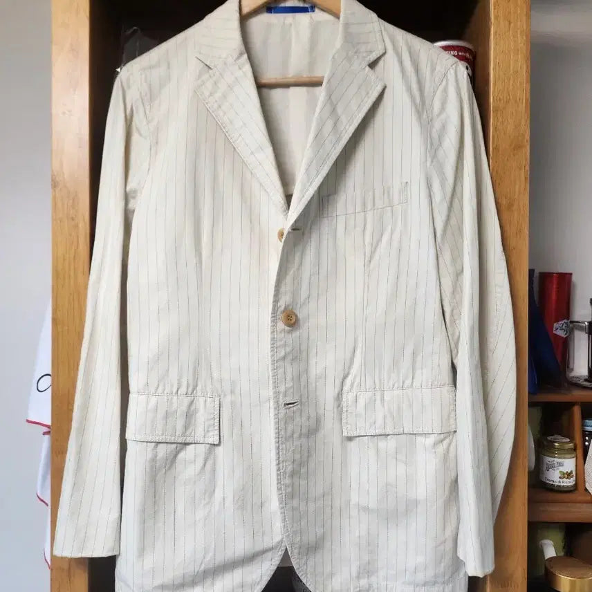 [BUNJANG] Paul Smith Stripe Pattern Jacket M / 폴 스미스 스트라이프 패턴 자켓 M