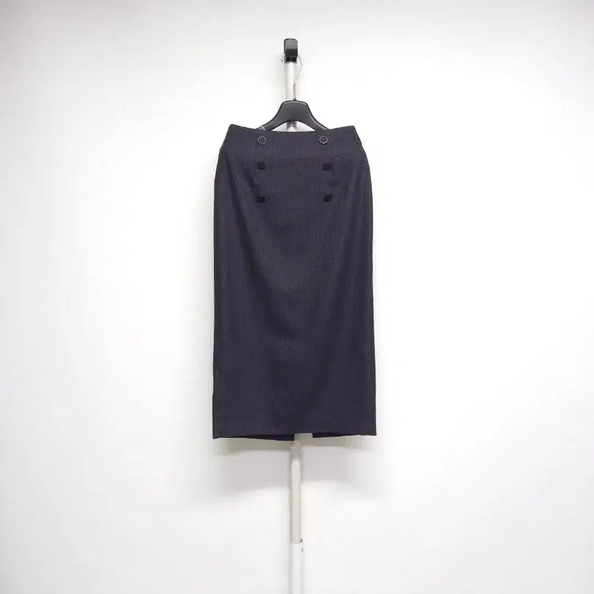 [BUNJANG] The Izzat Collection Wool H-Line Long Skirt (New) / 새 더 아이잗바바 컬렉션 춘추동 모 H라인 롱 스커트 55