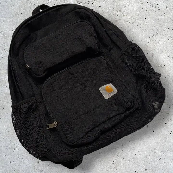 [BUNJANG] Carhartt Legacy Black Backpack / 칼하트 레거쉬 블랙 백팩 가방