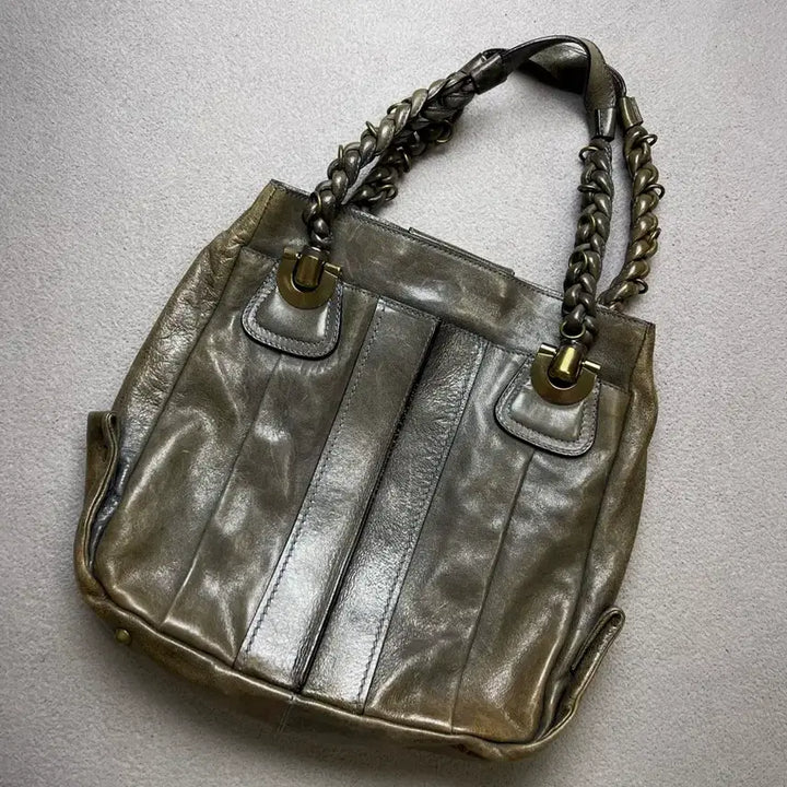 [BUNJANG] Chloe Vintage Leather Shoulder Bag / VTG chloe leather bag - 끌로에 숄더백