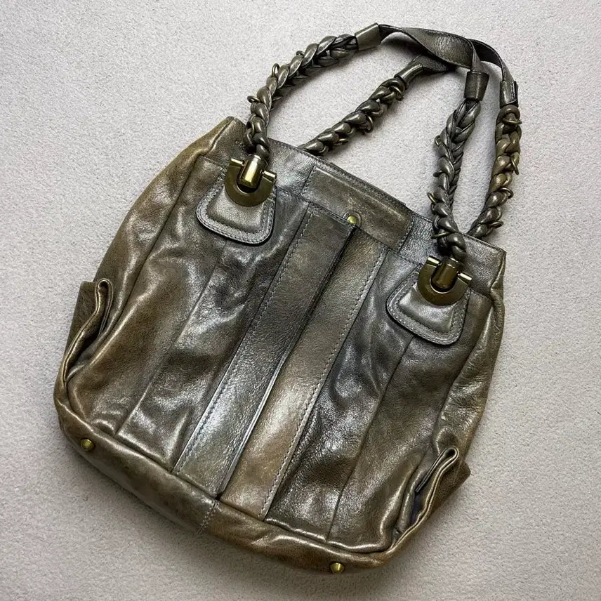 [BUNJANG] Chloe Vintage Leather Shoulder Bag / VTG chloe leather bag - 끌로에 숄더백