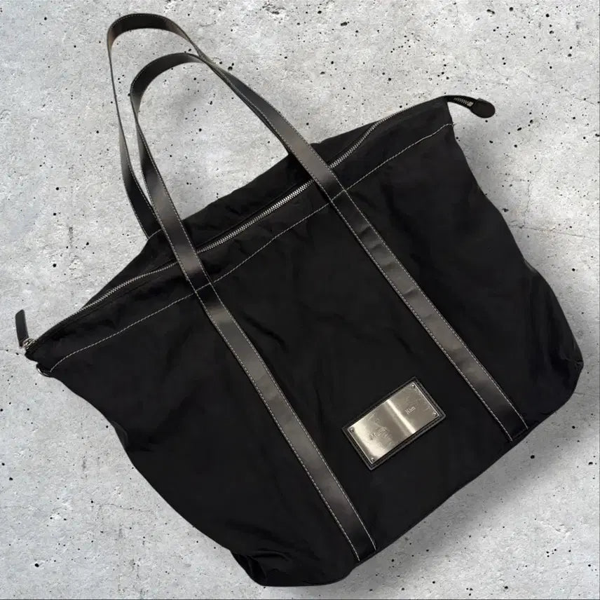 [BUNJANG] Matinkim Black Shopper Tote Bag / 마뗑킴 쇼퍼백 블랙 토트백 가방