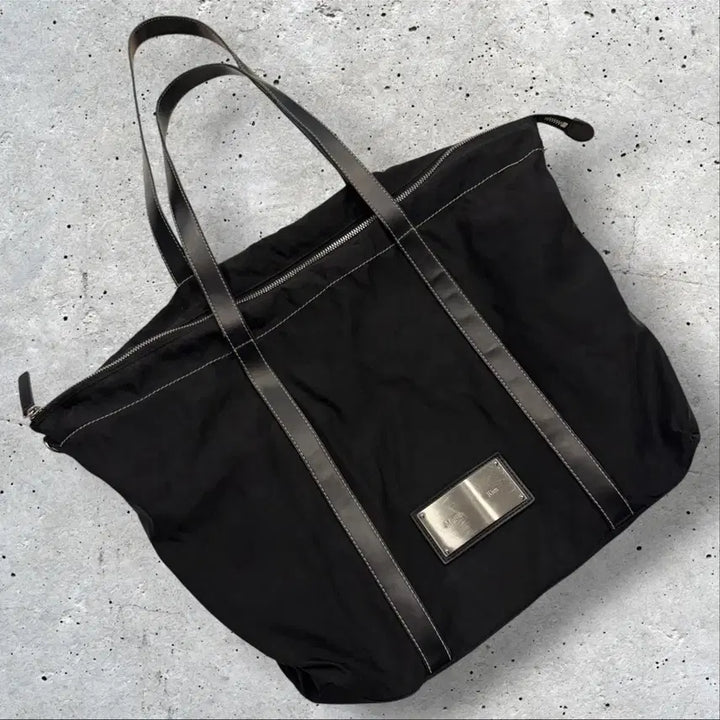 [BUNJANG] Matinkim Black Shopper Tote Bag / 마뗑킴 쇼퍼백 블랙 토트백 가방