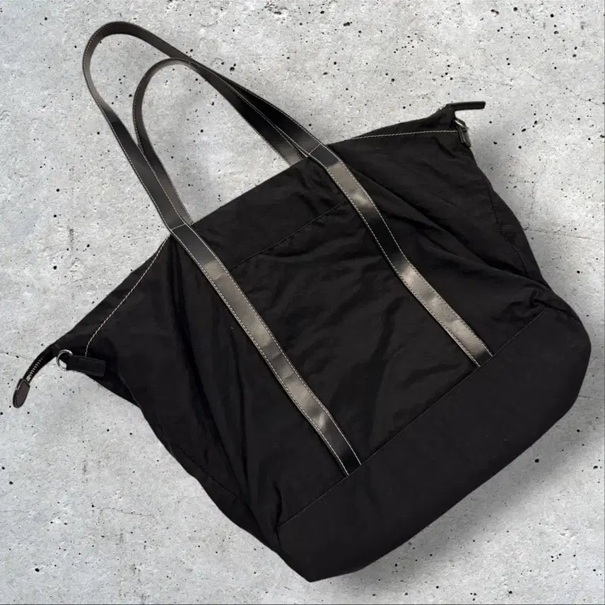 [BUNJANG] Matinkim Black Shopper Tote Bag / 마뗑킴 쇼퍼백 블랙 토트백 가방