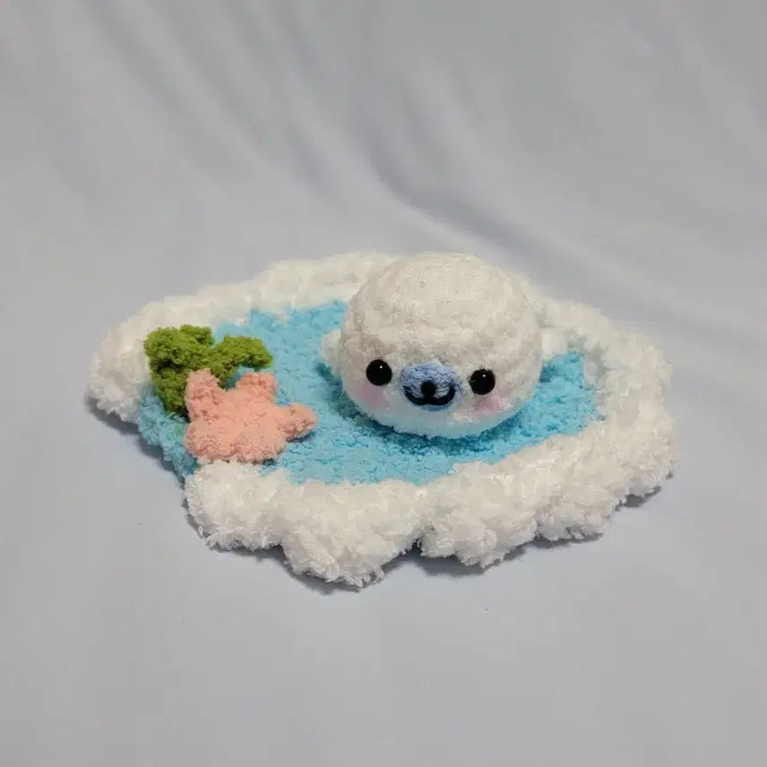 [BUNJANG] Mamegoma Seal Keychain / 마메고마 키링
