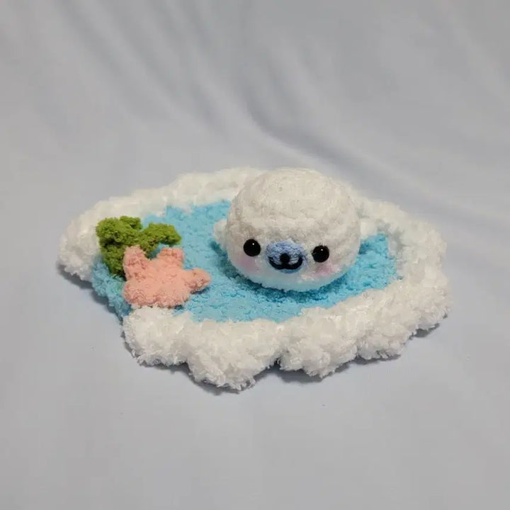 [BUNJANG] Mamegoma Seal Keychain / 마메고마 키링
