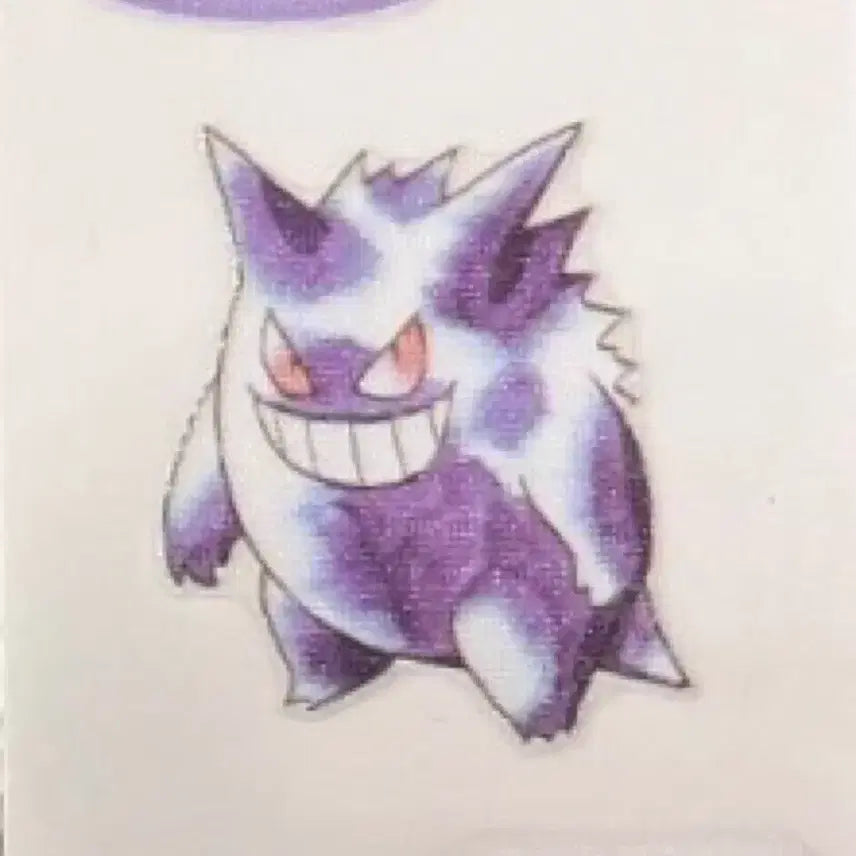 [BUNJANG] Pokemon 30th Anniversary Phantom "Tzibruse" Sticker / 포켓몬 30주년 팬텀 띠부씰 구매합니다!
