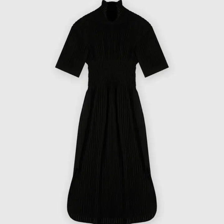 [BUNJANG] Recto Textured Turtleneck Dress Black / 렉토 원피스 TEXTURED TURTLENECK DRESS