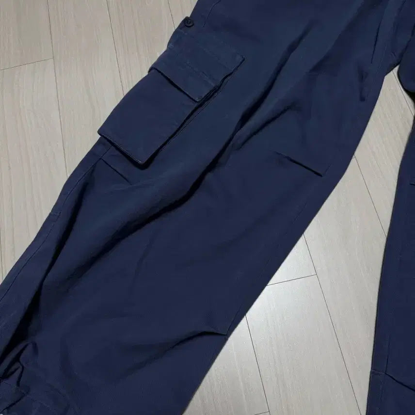[BUNJANG] HAECHINGROOM Cargo Chino Pants French Blue L / 해칭룸 카고 치노팬츠 프렌치 블루 L