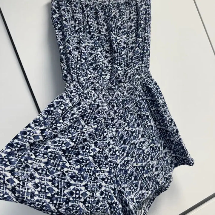 [BUNJANG] Printing Tube Jumpsuit / 프린팅 튜브 점프슈트