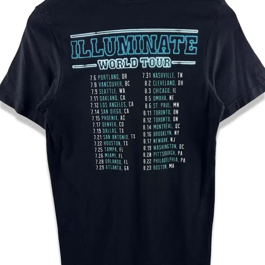 [BUNJANG] Shawn Mendes Illuminate World Tour T-Shirt / 션 멘데스 일루미네이트 월드 투어 티셔츠3294