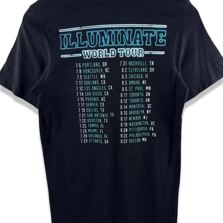 [BUNJANG] Shawn Mendes Illuminate World Tour T-Shirt / 션 멘데스 일루미네이트 월드 투어 티셔츠3294