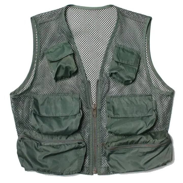 [BUNJANG] Vest Jacket Cropped Fit Size 100 / 100 입체포켓 베스트재킷 크롭핏 755