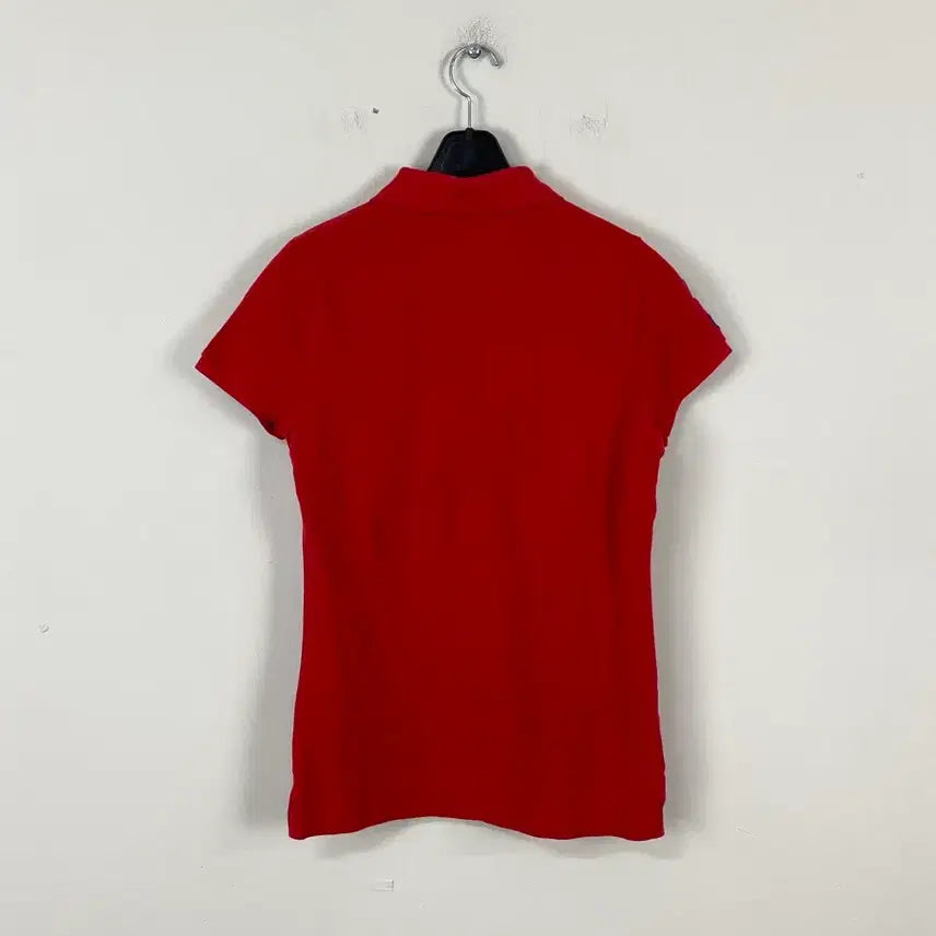 [BUNJANG] Polo Ralph Lauren Red Big Pony Polo Shirt Size S / 랄프로렌 폴로 레드 빅포니 카라티 S