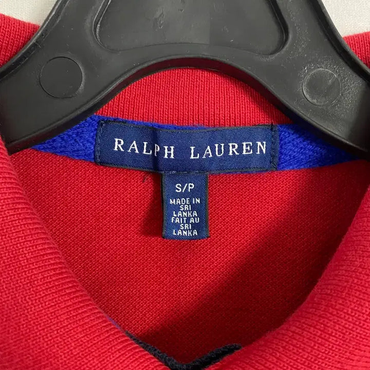 [BUNJANG] Polo Ralph Lauren Red Big Pony Polo Shirt Size S / 랄프로렌 폴로 레드 빅포니 카라티 S