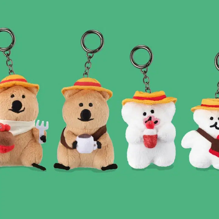 [SOLD OUT] 투썸 다이노탱 키링 4종(새제품)