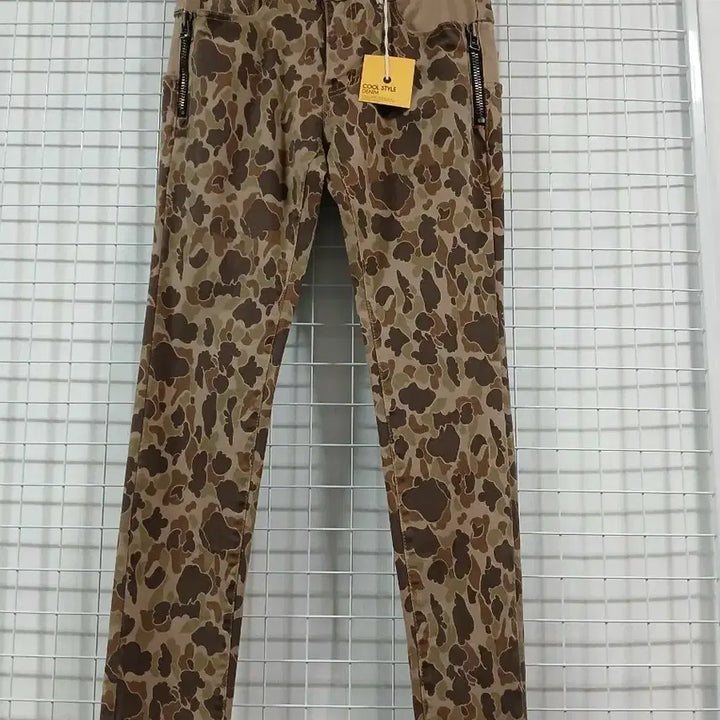 [BUNJANG] Coolstyle Denim Camouflage Cargo Pants / 쿨스타일 데님 카모플라쥬 스판바지