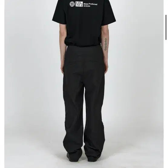 [BUNJANG] Plastic Product MPa Covered Fly Pants (Black) / 플라스틱프로덕트 MPa COVERED FLY PANTS (BLACK)