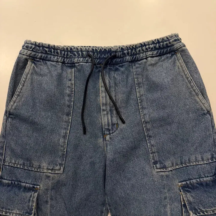 [BUNJANG] Juun.J 20s Denim Cargo Jogger Pants Size 48 / [46] 20s 준지 데님 카고 조거팬츠 E26