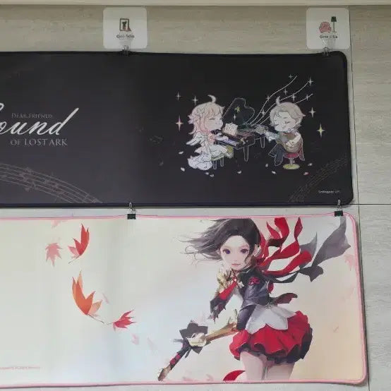 [BUNJANG] Lost Ark Desk Mat 2pcs + Eco Bag Set / 로스트아크 장패드2개+에코백