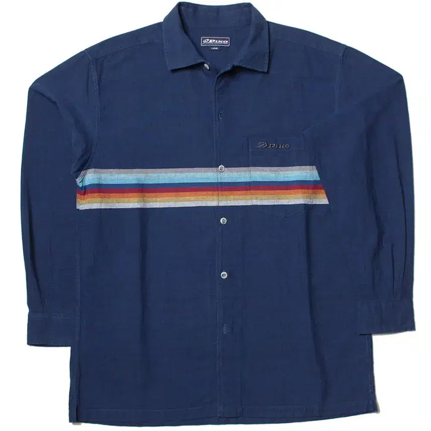 [BUNJANG] Vintage Cotton Semi-Loose Shirt Size 105 / 105 러키드코튼 빈티지셔츠 세미루즈 757