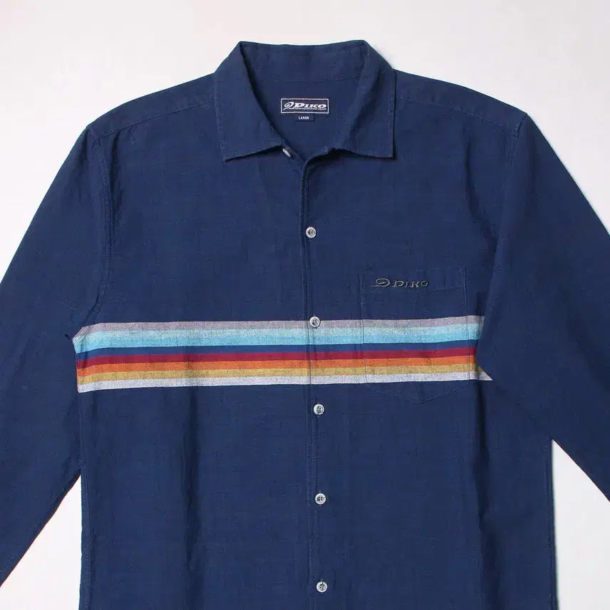 [BUNJANG] Vintage Cotton Semi-Loose Shirt Size 105 / 105 러키드코튼 빈티지셔츠 세미루즈 757
