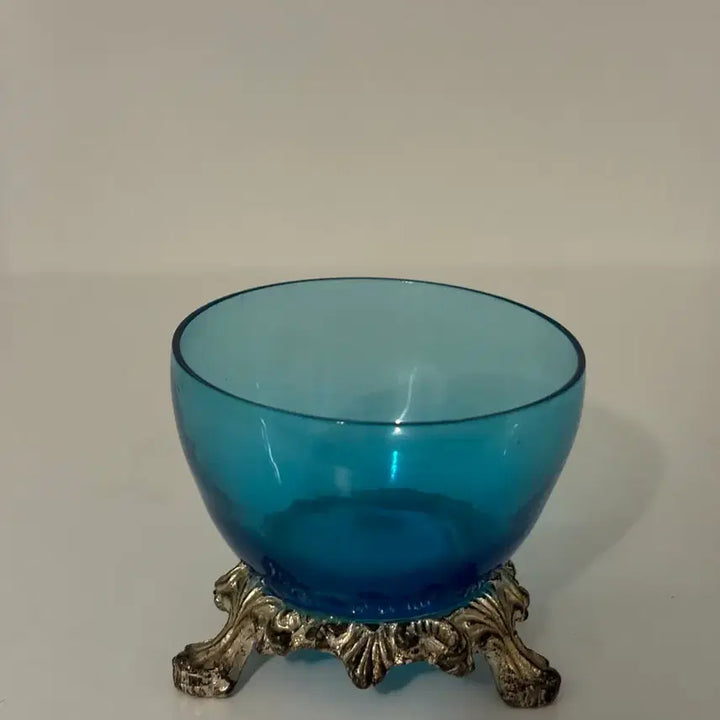 [BUNJANG] Vintage Blue T-Light Holder / 빈티지 블루 티라이트홀더