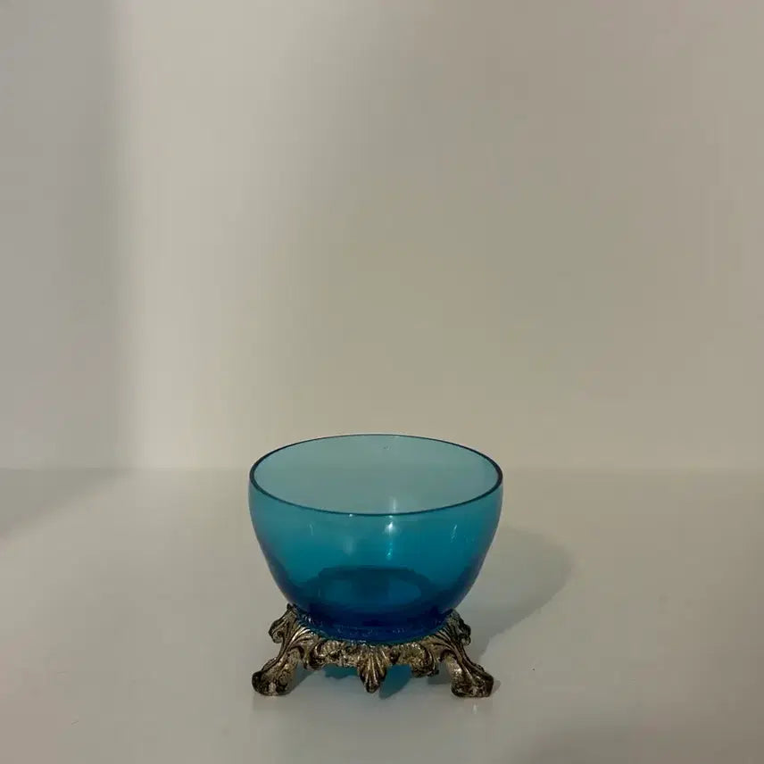 [BUNJANG] Vintage Blue T-Light Holder / 빈티지 블루 티라이트홀더