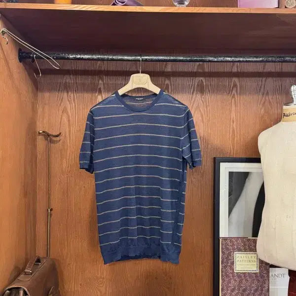 [BUNJANG] Roberto Collina Summer Knit Linen Blend Top Size 100 / 로베르토꼴리나 썸머니트 100