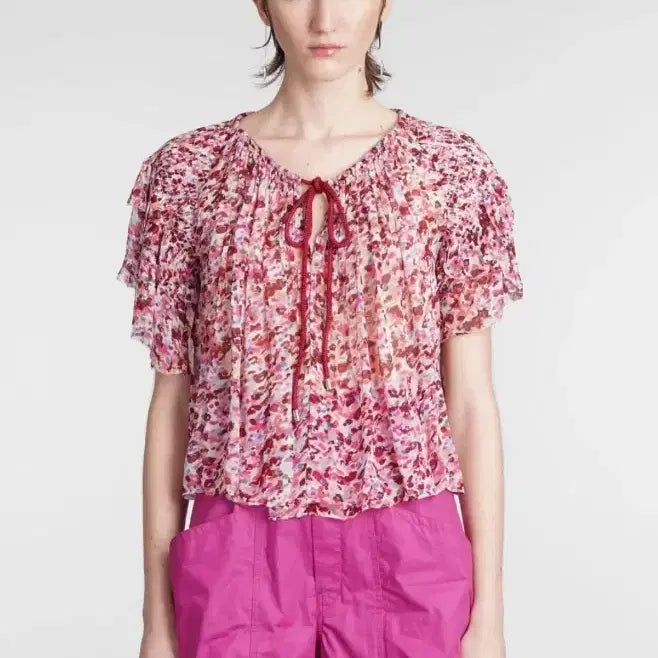 [BUNJANG] Isabel Marant Floral Blouse / 이자벨마랑 플로럴 블라우스 (55 추천)